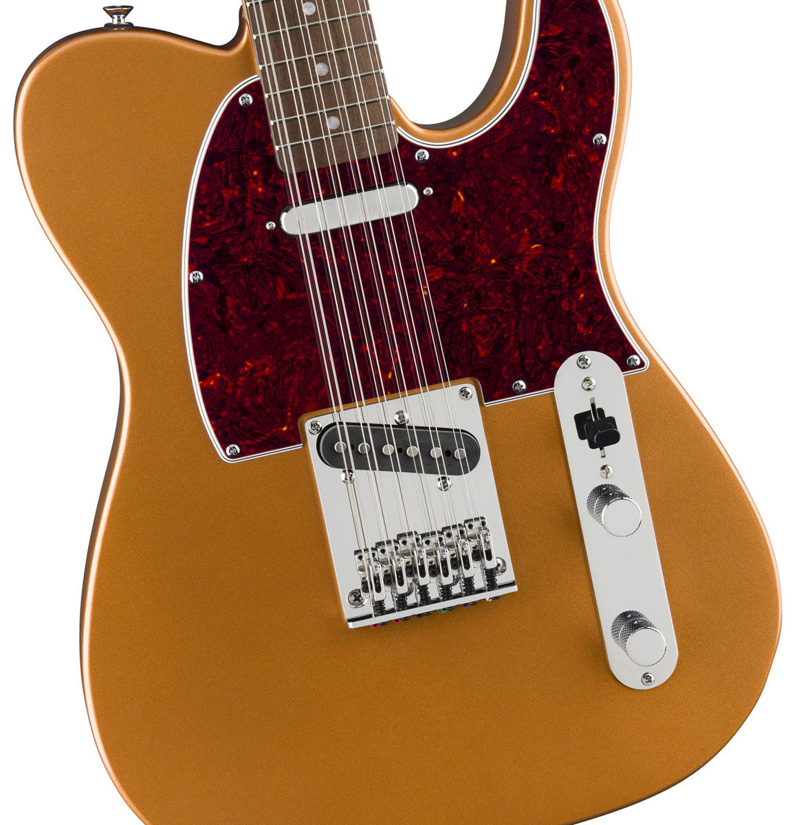 Telecaster Paranormal Troy Van Leeuwen XII, LRL Kupfer