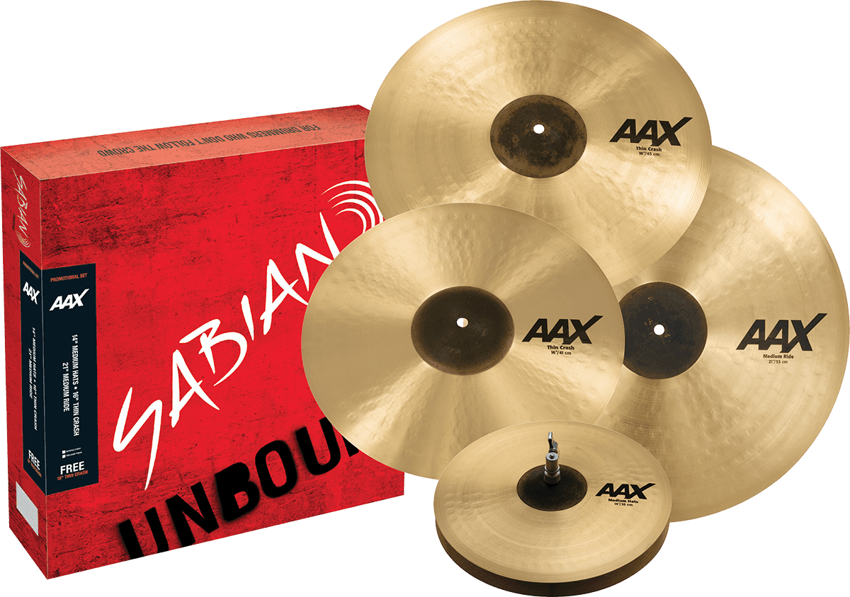 Pack AAX Werbeset Naturfinish +9 TAGE TEST DRUMEO