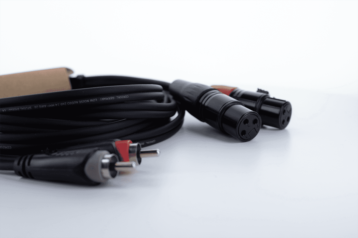 Audiokabel Doppel-XLR-Buchse / RCA 3 M