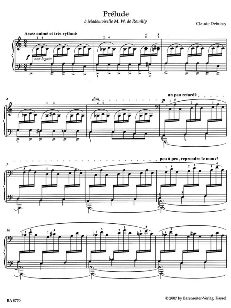 Debussy Claude - Pour Le Piano - Piano