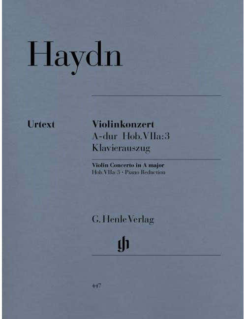Haydn - Concerto Pour Violon et Orchestre En La Majeur Hob. Viia:3 - Violon et Orchestre