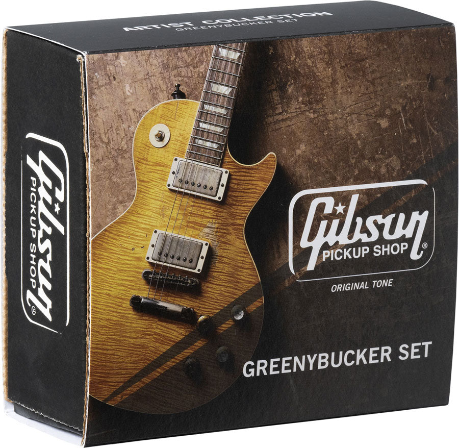 Kirk Hammett Greenybucker-Set Nickelabdeckung