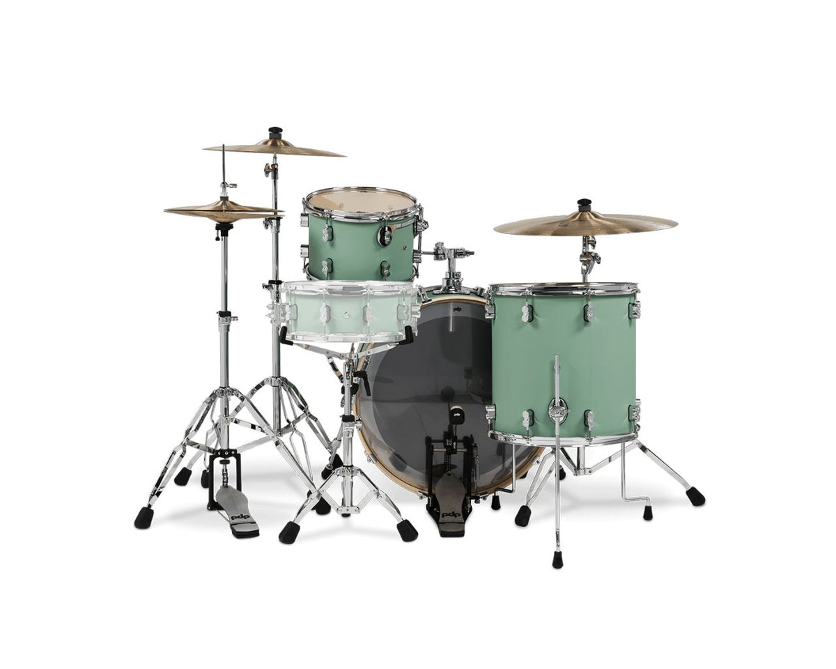 SHELL SET CONCEPT MAPLE FINISH PLY ROCK KIT 24" SATIN SEAFOAM PDCM24RKSF