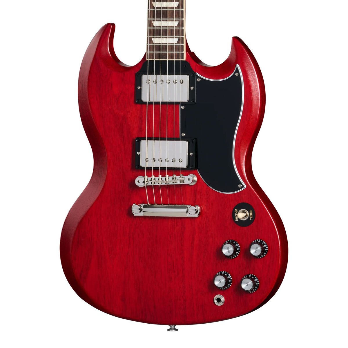 SG Standard '61 Faded, 57 Classic mit weniger Windungen Vintage Cherry Satin