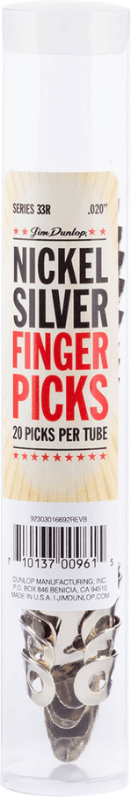 20 x 0,020in Finger and Thumb Nickel