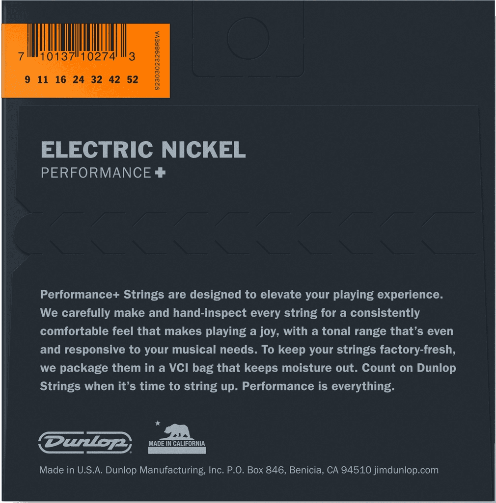 DEN0952 Elektrische Nickelsaiten 7C 9-52