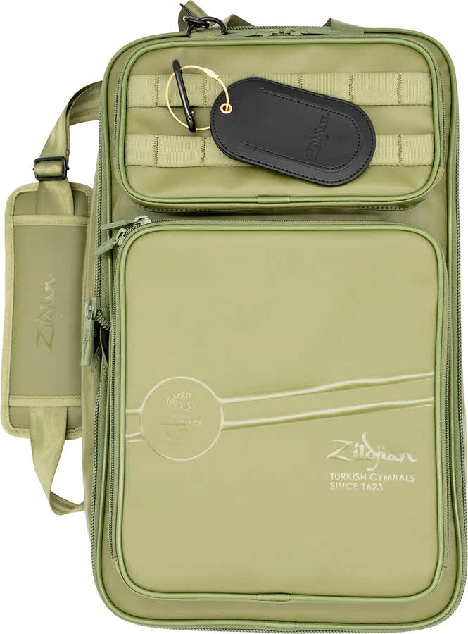 Tasche für Schlagzeugstöcke Touring Salbeigrün