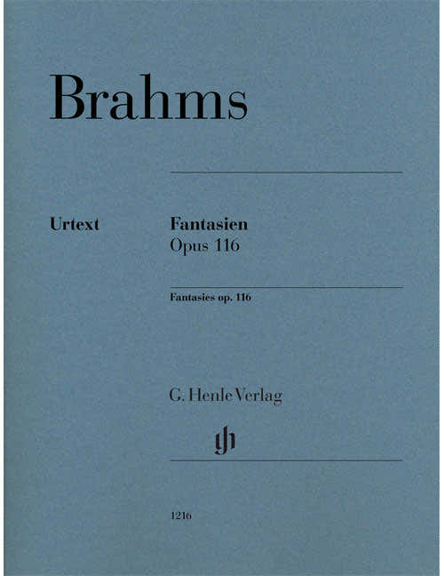BRAHMS JOHANNES - FANTAISIES OP.116 - PIANO