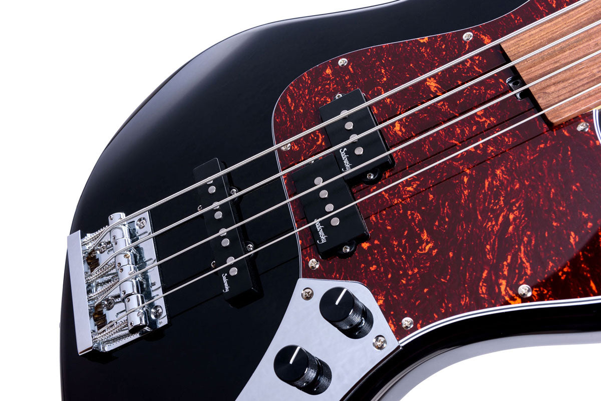 Metroexpress Hybrid Pj 4 Fretless - Black Pearl,Rosewood