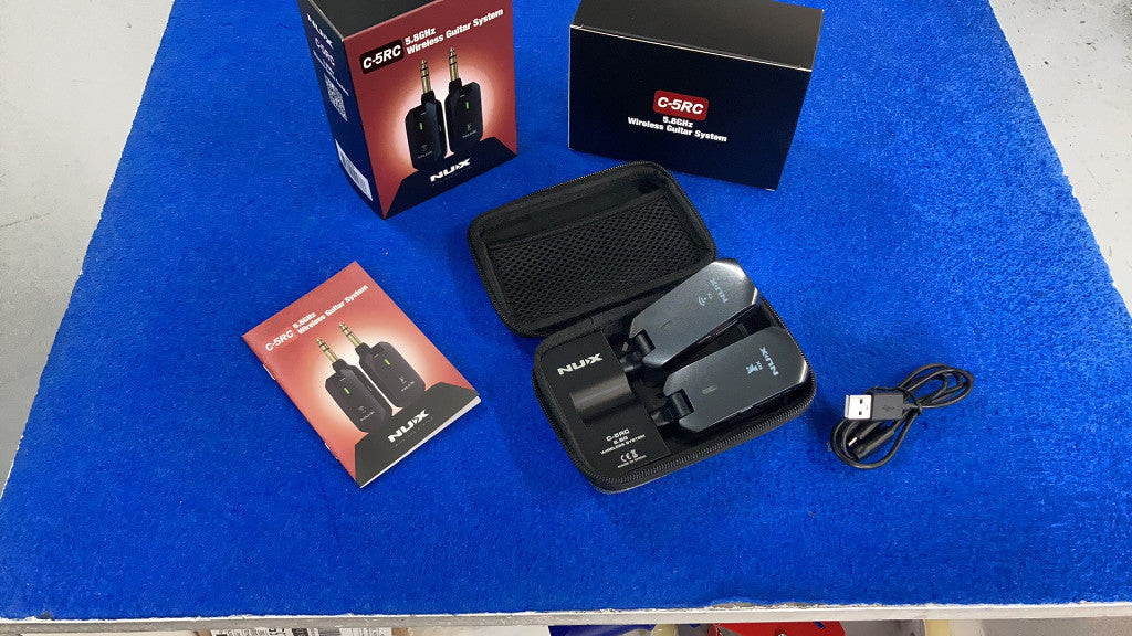 C5RC Drahtloses Gitarrensystem 5,8 GHz Auto-Synchronisation - B-Ware