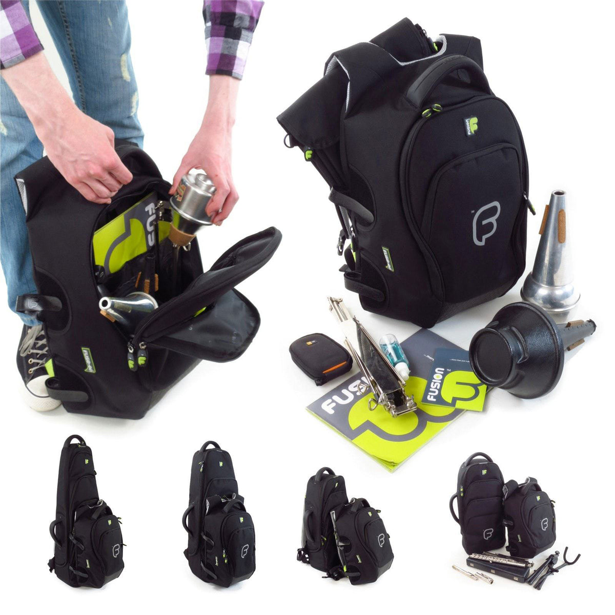 UA-03-BK URBAN LARGE FUSE-ON BAG LBACK