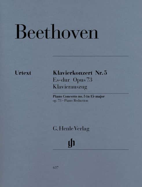 Beethoven L.V. - Concerto For Piano And Orchestra No. 5 E Flat Major Op. 73