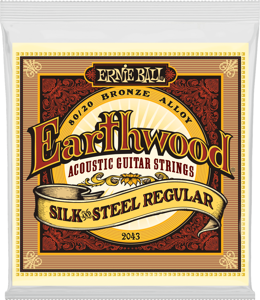 EARTHWOOD ACOUSTIC SILK STEEL REGULAR 13-56 2043