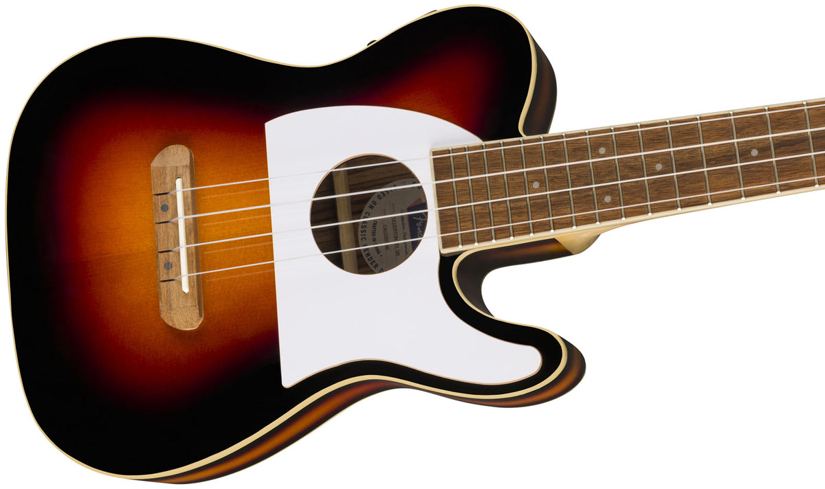 Telecaster Fullerton Uke WN 2-Farben-Sunburst