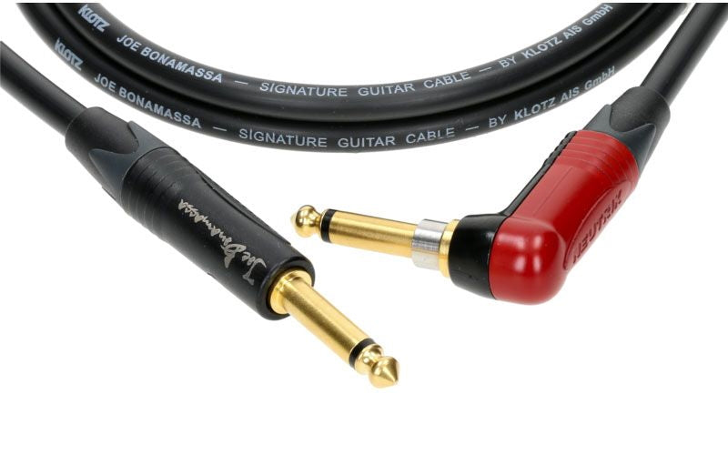 Joe Bonamassa Gitarre 3M Mono-Klinke - Silent Plug Gewinkelt,