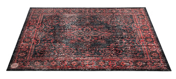 Teppich Vintage Persian 1.85 X 1.60M Rutschfest - Schwarz Rot