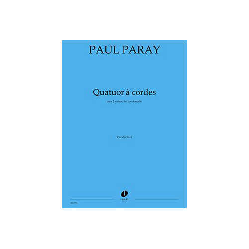 Paray - Quatuor À Cordes/version Taschenbuchausgabe