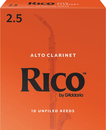 RDA1025 - RICO ALTO KLARINETTE BLTTER PAR  FORCE2,5 (BOX OF10)