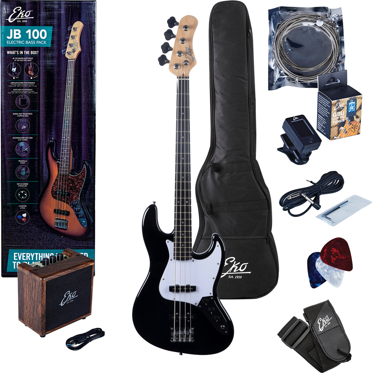 Pack JB 100 Schwarz