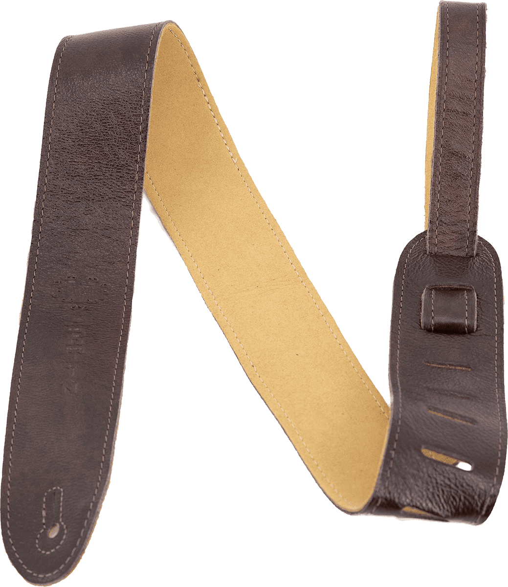 ITALIAN AND SWEDISH LEATHER BELT BROWN