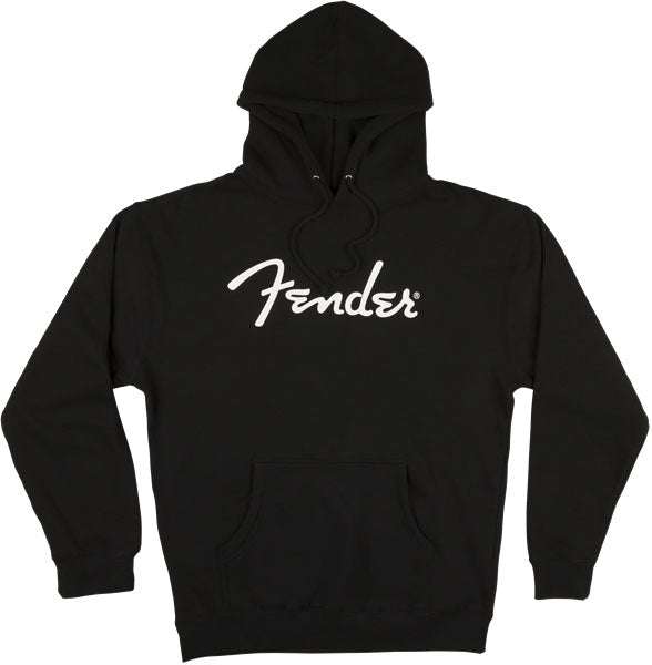 Fender Logo Hoodie Black L