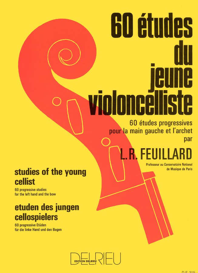 FEUILLARD LOUIS R. - ETUDES DU JEUNE VIOLONCELLISTE (60)
