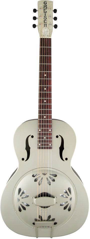 G9201 Honey Dipper Resonatorgitarre mit Round-Neck und Biscuit-Cone, Shed Roof