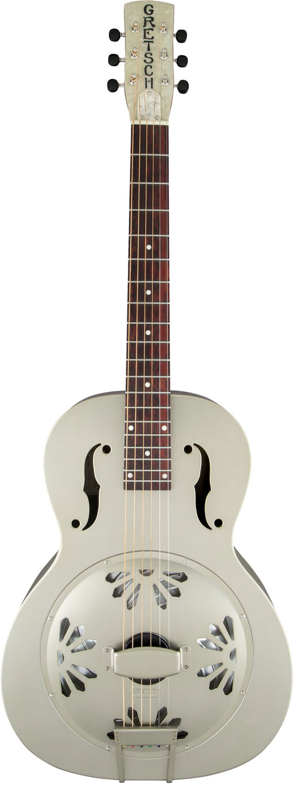 G9201 Honey Dipper Resonatorgitarre mit Round-Neck und Biscuit-Cone, Shed Roof