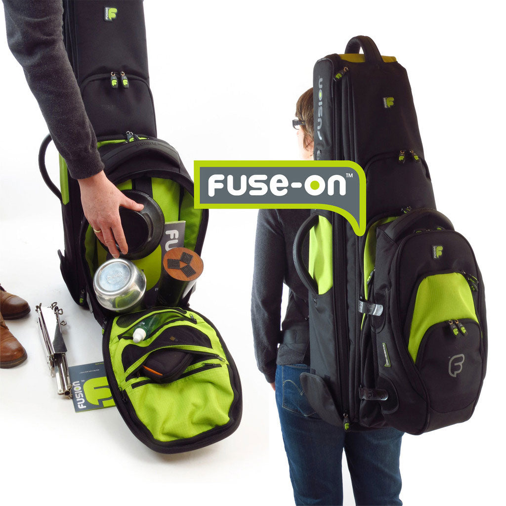 Premium Black Bass Trombone Case