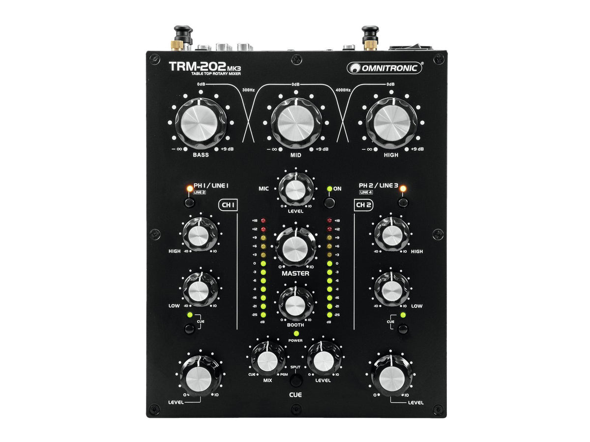 OMNITRONIC DJ TRM-202MK3 - 2-KANAL-DREHMISCHER