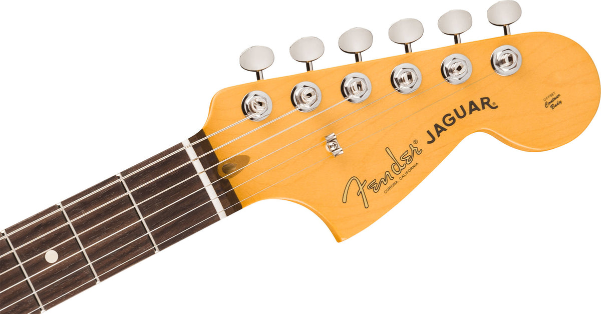 American Professional Classic Jaguar RW Verblasstes Firemist Gold