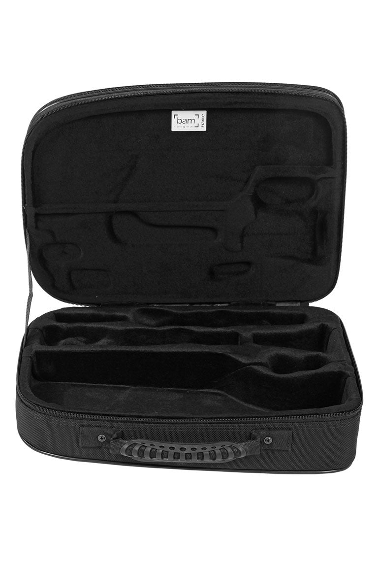 Koffer für B-Klarinette + Notenständer New Trekking - Carbon-Schwarz
