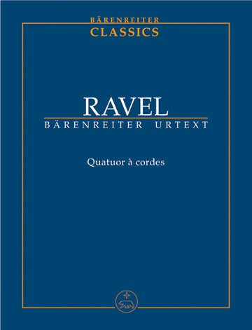 Ravel Maurice - Quatuor A Cordes - Score