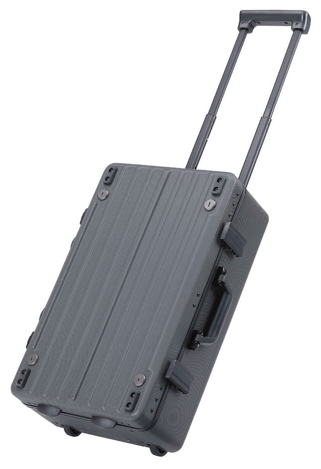 BCB-1000 MOLDED PLASTIC PROFESSIONAL "SUITCASE" PEDALBOARD WITH WHEELS SUITABLE FOR MULTIPLE PEDALS