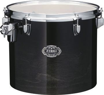 13"X11"SINGLE HEAD CONCERT TOM TRANSPARENT BLACK FADE