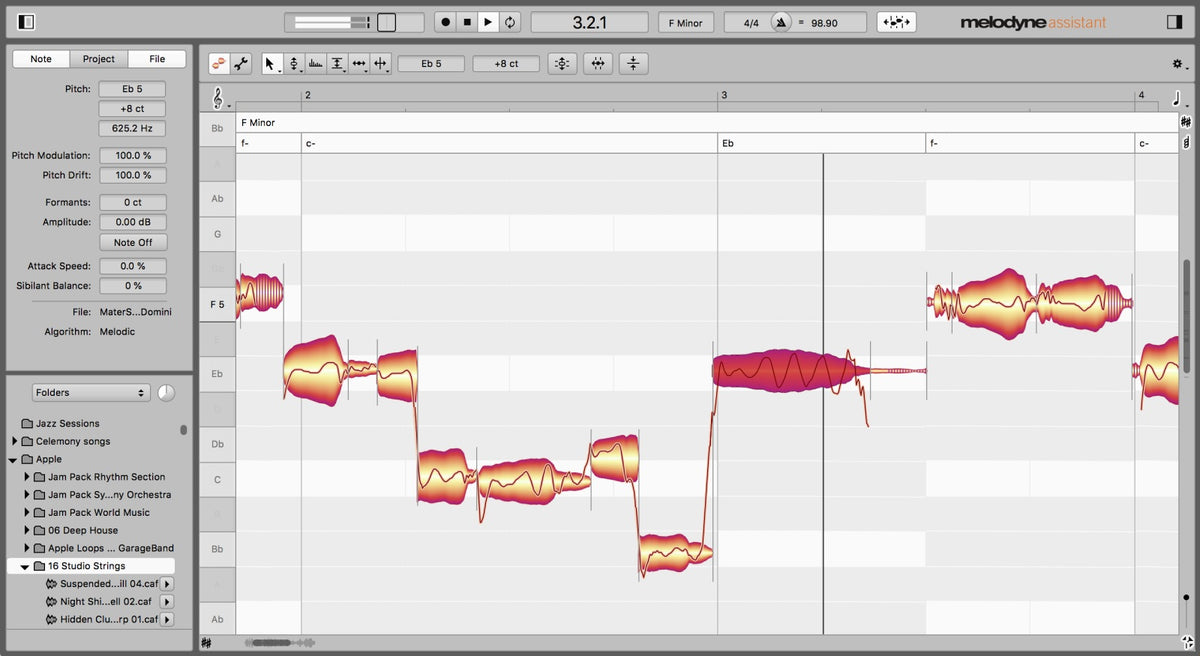 Melodyne 5 Assistant Aktualisierung Assistant