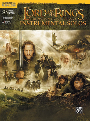 SHORE HOWARD - LORD OF THE RINGS + CD - VIOLIN AND PIANO