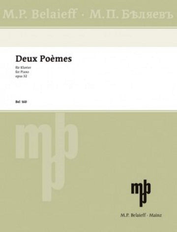 Skrjabin A. - Deux Poemes Op.32 - Piano