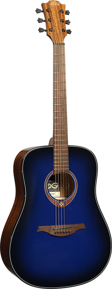 Tramontane T-Blue-D Dreadnought Blau Burst