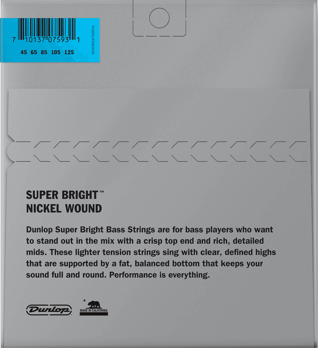BASS SET SB NICKEL MEDIUM 45-125 5 STRINGS