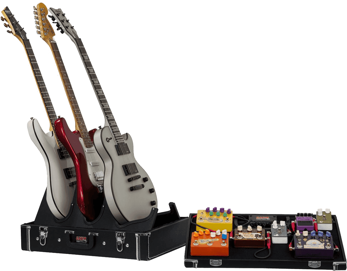 PEDALBOARD ETUIS PEDAL BOARD/STAND 3 GUITARS