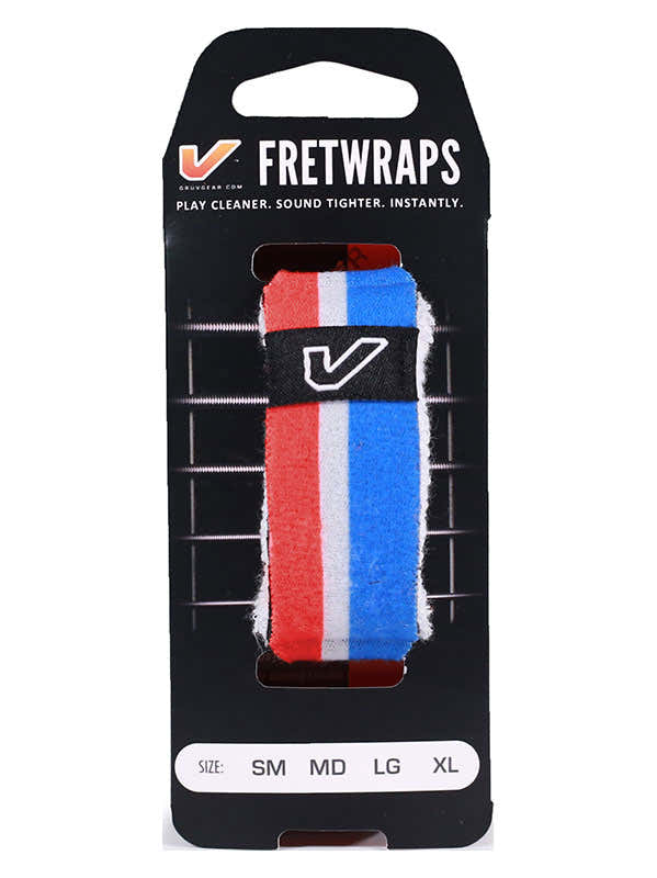 FretWraps Weltflaggen Rot-Weiß-Blau - Mittel
