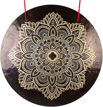 Wind Gong 24" Flower Mandala
