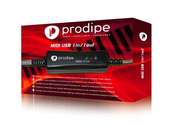 Prodipe MIDI-USB Ein-/Ausgang