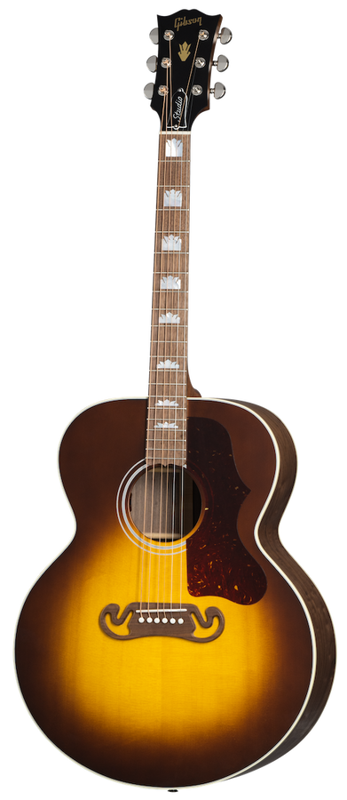 SJ-200 Studio Walnuss Satin Walnuss Burst