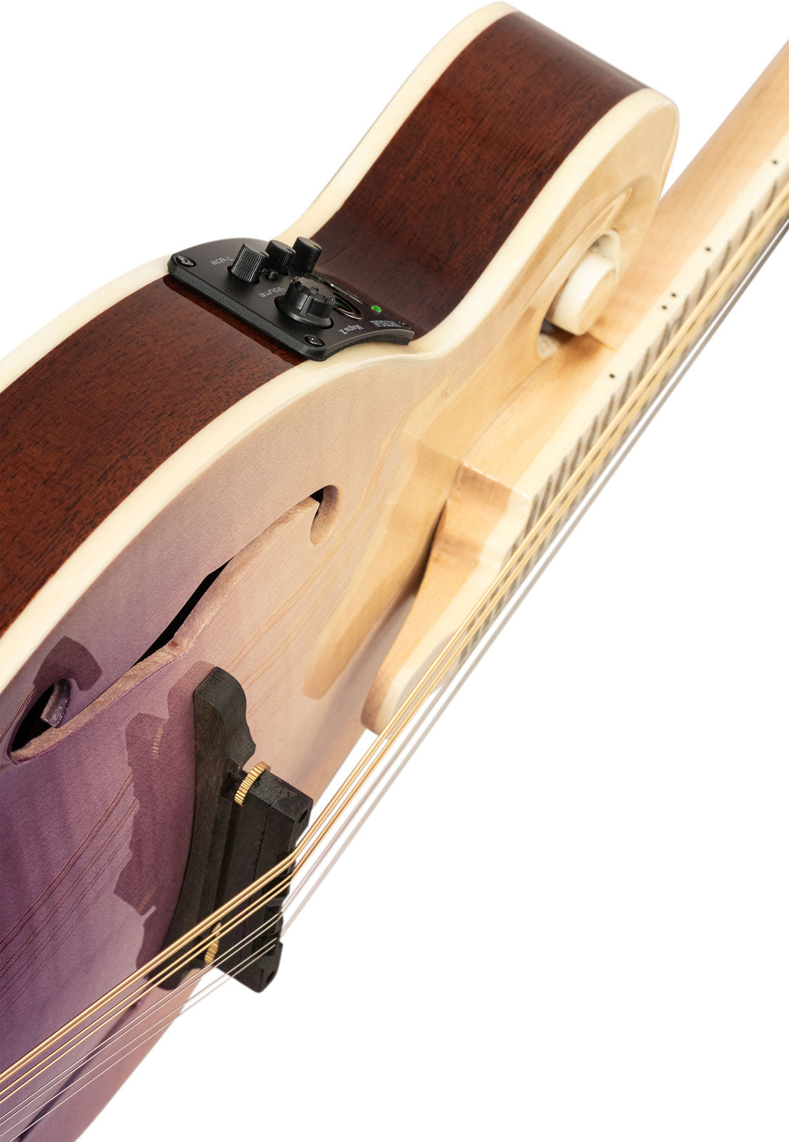 Americana F-Style Mandoline + Croco-Lederkoffer