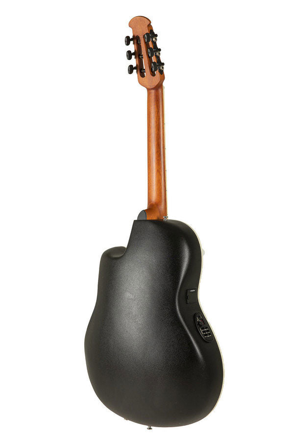 e-akustik klassikgitarre celebrity traditional mid cutaway black