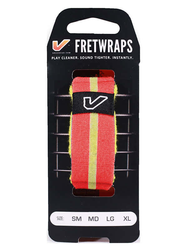 FretWraps Weltflaggen Rot-Gelb - Mittel