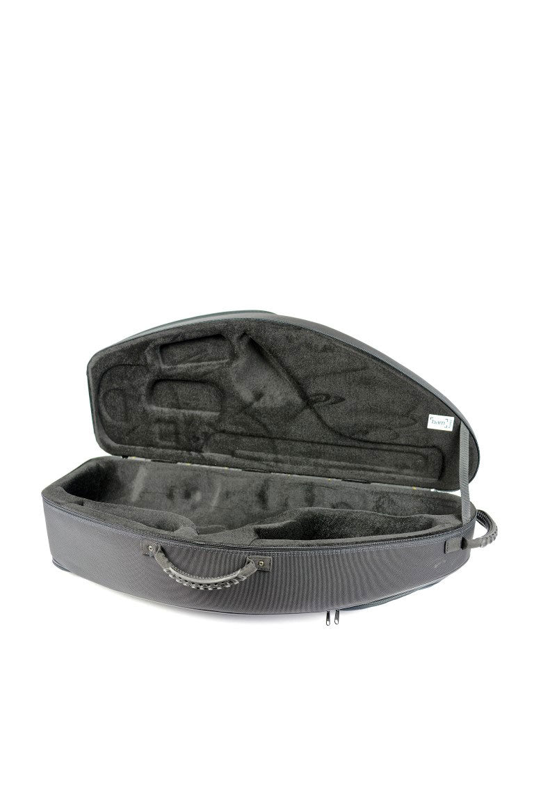 Tenorsaxophonkoffer New Trekking - Gebürstetes Aluminium