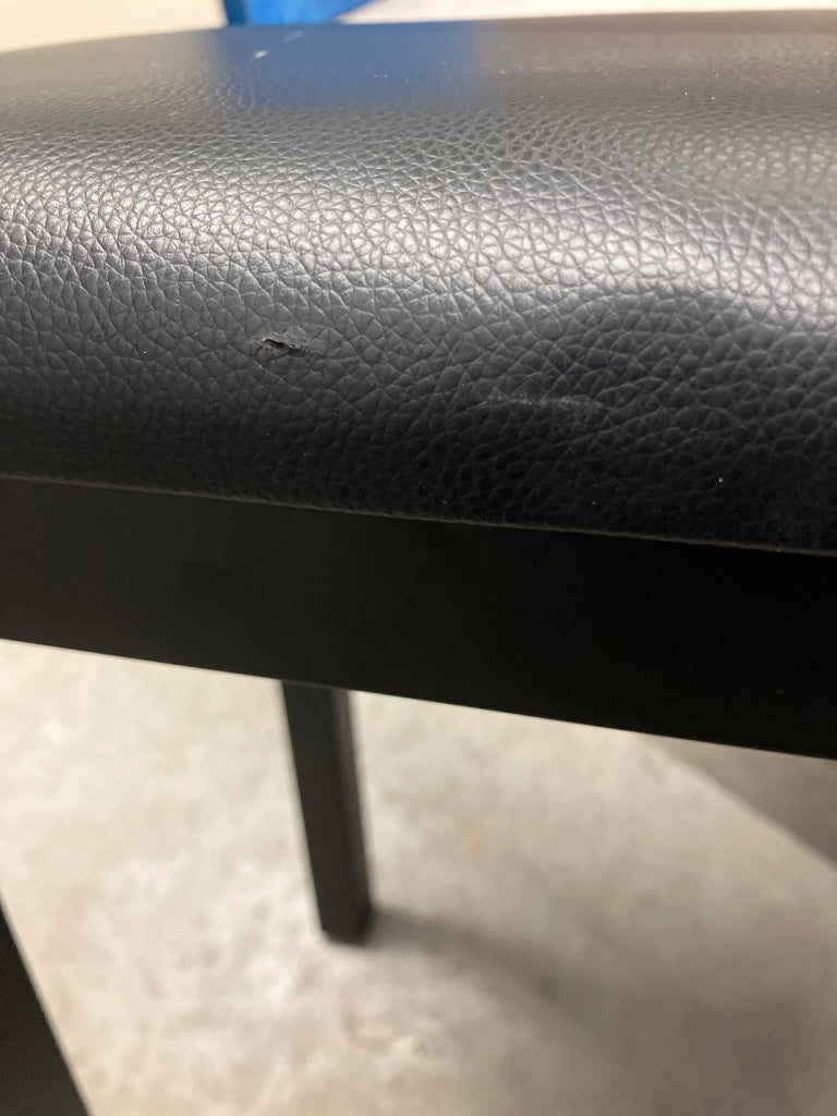 Black Q-90H Metal Keyboard Bench - B Stock